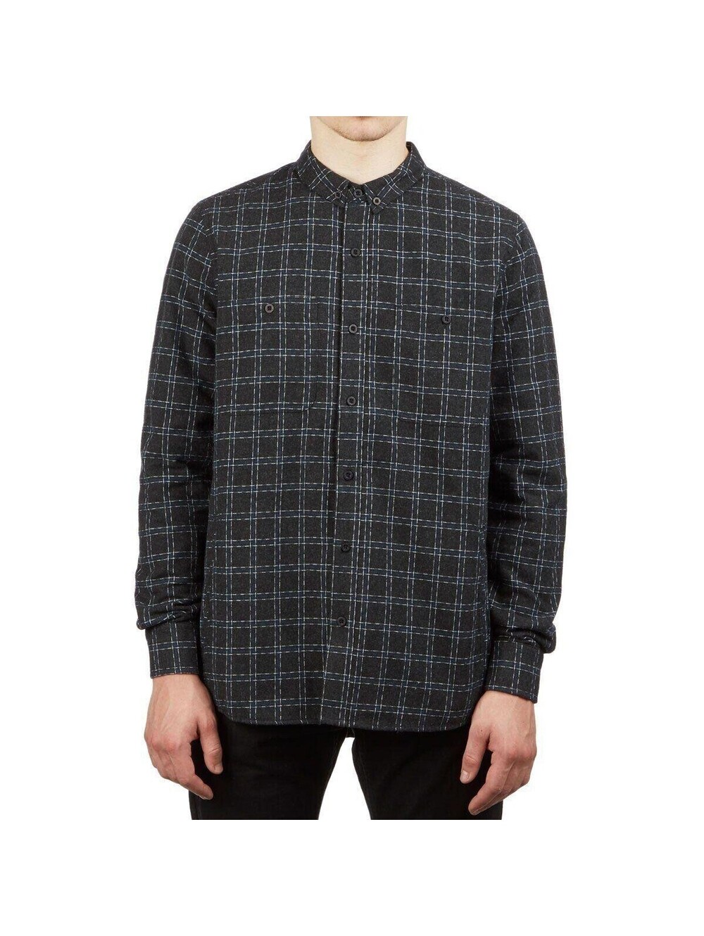 NEW Banks Journal Momentum Black Flannel Shirt Small